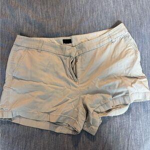 J. Crew Women's Light Gray Cargo Shorts